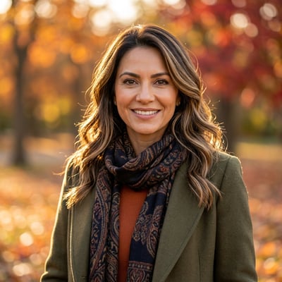 Dein KI-Profilbild im natürlichen Herbst-Look — KI-generiertes Beispiel 27