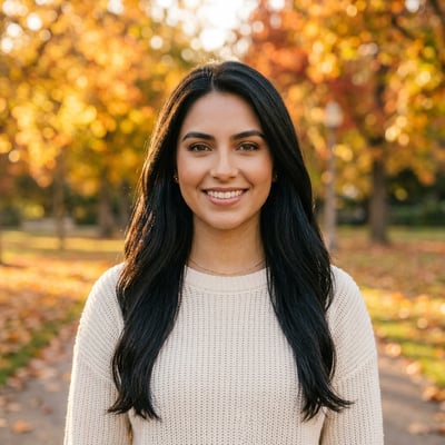 Dein KI-Profilbild im natürlichen Herbst-Look — KI-generiertes Beispiel 47