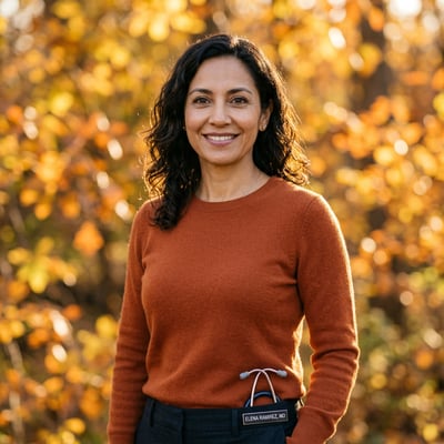 Dein KI-Profilbild im natürlichen Herbst-Look — KI-generiertes Beispiel 9