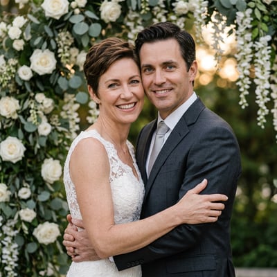 Traumhafte Hochzeitsporträts für euch zwei — KI-generiertes Beispiel 35