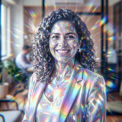 Holographic zu Weihnachten – ein Geschenk, das nicht aus dem Regal — KI-generiertes Beispiel 17