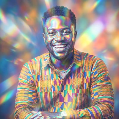Holographic zu Weihnachten – ein Geschenk, das nicht aus dem Regal — KI-generiertes Beispiel 44