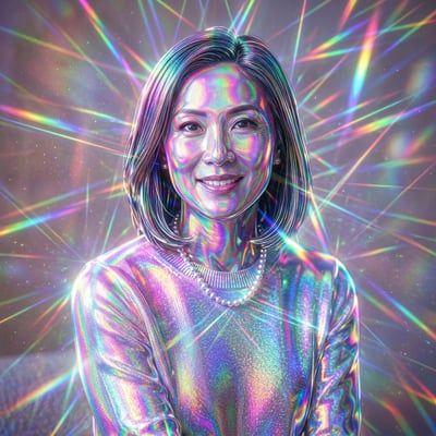Holographic zu Weihnachten – ein Geschenk, das nicht aus dem Regal — KI-generiertes Beispiel 13
