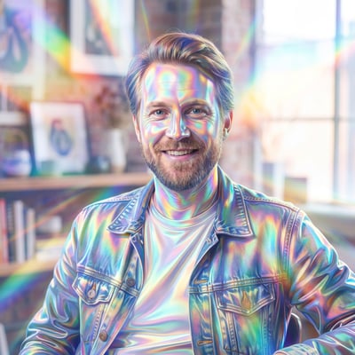 Holographic zu Weihnachten – ein Geschenk, das nicht aus dem Regal — KI-generiertes Beispiel 12