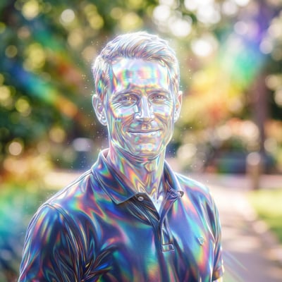 Holographic zu Weihnachten – ein Geschenk, das nicht aus dem Regal — KI-generiertes Beispiel 8