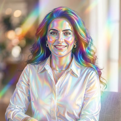 Holographic zu Weihnachten – ein Geschenk, das nicht aus dem Regal — KI-generiertes Beispiel 23