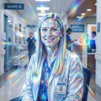 Holographic zu Weihnachten – ein Geschenk, das nicht aus dem Regal — KI-generiertes Beispiel 33