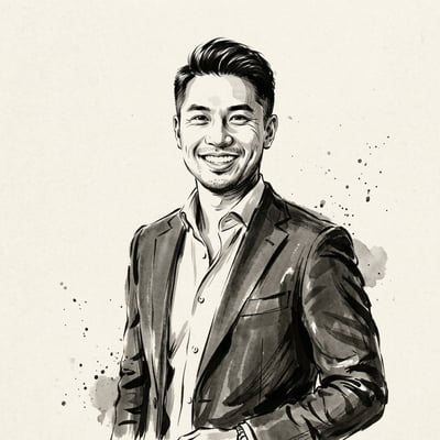 Kalligrafie-Portrait für Instagram – dein Profil als Kunstwerk — KI-generiertes Beispiel 10