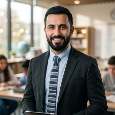 Dein Lehrer-Profilbild für Augsburg – professionell im — KI-generiertes Beispiel 42