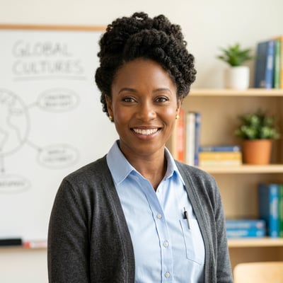 Dein Lehrer-Profilbild für Augsburg – professionell im — KI-generiertes Beispiel 3