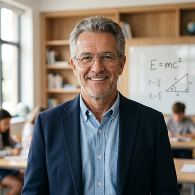 Dein Lehrer-Profilbild für Augsburg – professionell im — KI-generiertes Beispiel 38