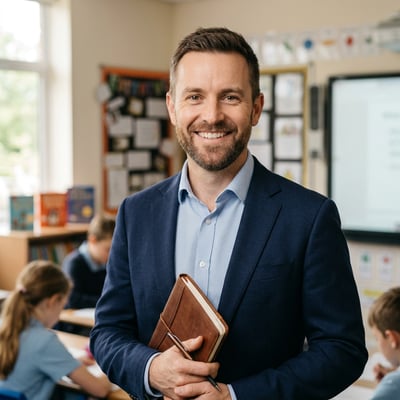 Dein Lehrer-Profilbild für Augsburg – professionell im — KI-generiertes Beispiel 1