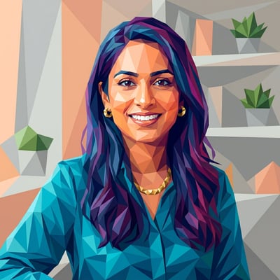 Low-Poly-Profilbild für Discord – dein Avatar in geometrischer — KI-generiertes Beispiel 35