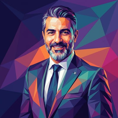 Low-Poly-Profilbild für Discord – dein Avatar in geometrischer — KI-generiertes Beispiel 14