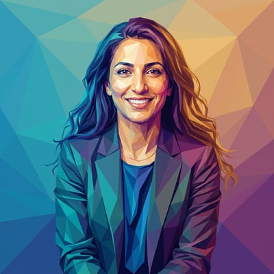 Low-Poly-Profilbild für Discord – dein Avatar in geometrischer — KI-generiertes Beispiel 7