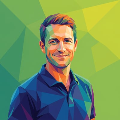 Low-Poly-Profilbild für Discord – dein Avatar in geometrischer — KI-generiertes Beispiel 8