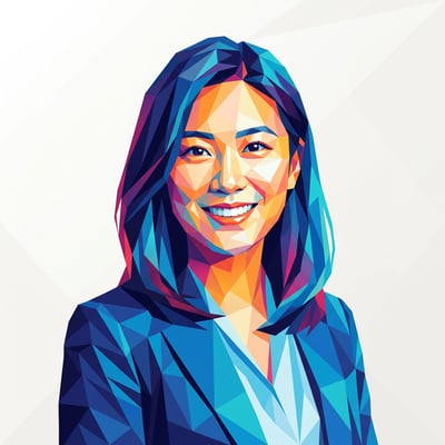 Low-Poly-Profilbild für Discord – dein Avatar in geometrischer — KI-generiertes Beispiel 38