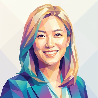 Low-Poly-Profilbild für Discord – dein Avatar in geometrischer — KI-generiertes Beispiel 2