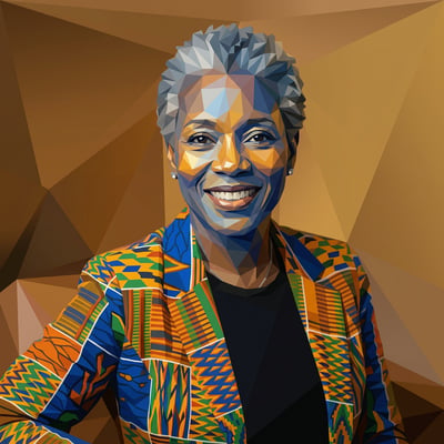 Low-Poly-Profilbild für Discord – dein Avatar in geometrischer — KI-generiertes Beispiel 11
