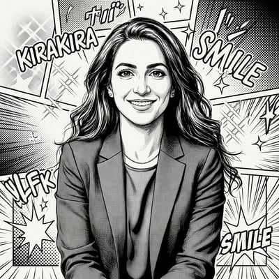 Discord-Avatar im Manga-Stil – schwarz-weiß, stark, unübersehbar — KI-generiertes Beispiel 7