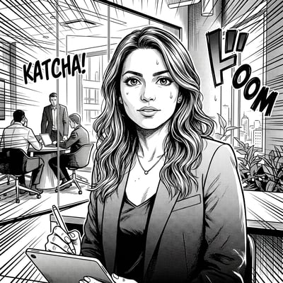 Discord-Avatar im Manga-Stil – schwarz-weiß, stark, unübersehbar — KI-generiertes Beispiel 27