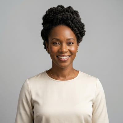 Portfolio-Profilbild minimalistisch: du als dein eigenes bestes Werk — KI-generiertes Beispiel 3