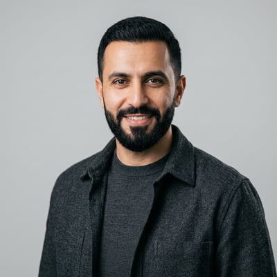 Portfolio-Profilbild minimalistisch: du als dein eigenes bestes Werk — KI-generiertes Beispiel 42