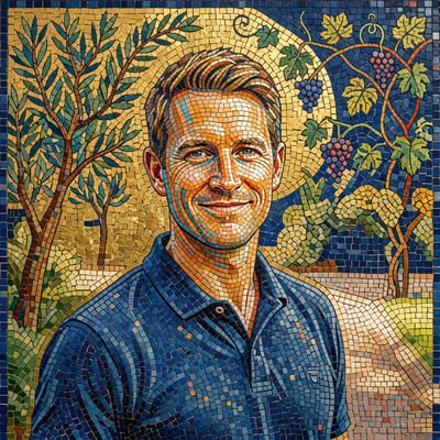 Mosaik-Portrait als Geschenk: persönliches Geschenk für deinen — KI-generiertes Beispiel 8