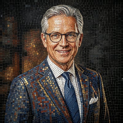Mosaik-Portrait als Geschenk: persönliches Geschenk für deinen — KI-generiertes Beispiel 4