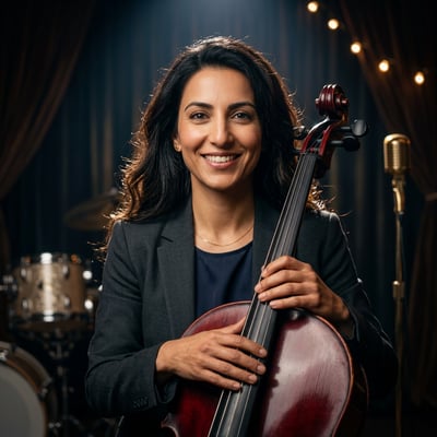 Dein Profilbild als Pianist — Konzentration und Eleganz in einem Bild — KI-generiertes Beispiel 7