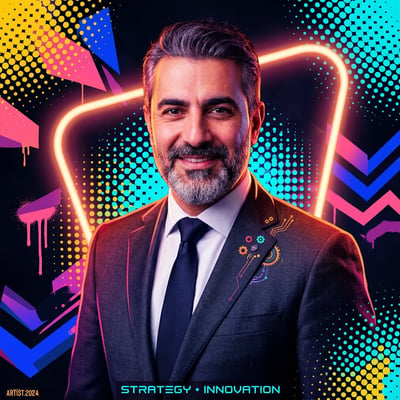 Neon-Pop-Art als Streamer-Overlay: dein Stream-Look ohne — KI-generiertes Beispiel 14