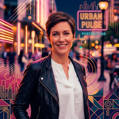 Neon-Pop-Art als Streamer-Overlay: dein Stream-Look ohne — KI-generiertes Beispiel 35