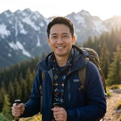 Geduld, Natur, das perfekte Profilbild — KI-generiertes Beispiel 6