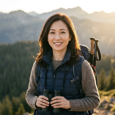 Geduld, Natur, das perfekte Profilbild — KI-generiertes Beispiel 31