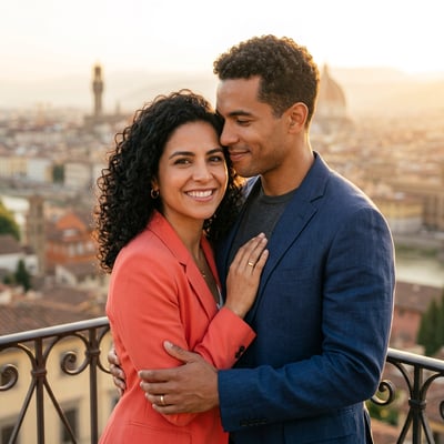 Euer Save-the-Date-Portrait — KI-generiertes Beispiel 17