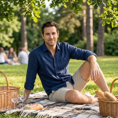 Dein Picknick-Portrait Solo — KI-generiertes Beispiel 28