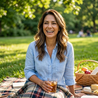 Dein Picknick-Portrait Solo — KI-generiertes Beispiel 27