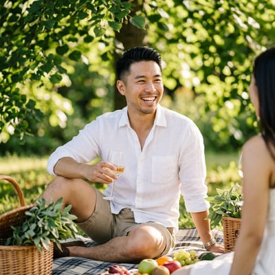 Dein Picknick-Portrait Solo — KI-generiertes Beispiel 10