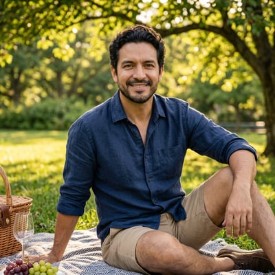 Dein Picknick-Portrait Solo — KI-generiertes Beispiel 40