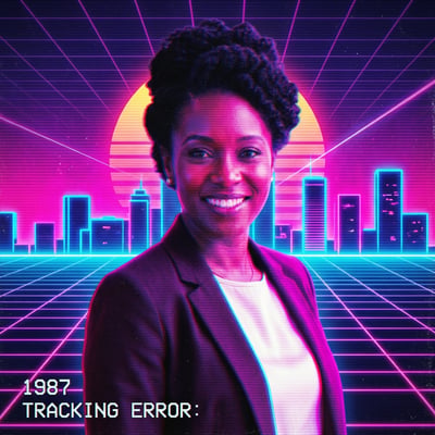 Retro-80er-Neon-Profilbild für Instagram – Synthwave trifft Feed — KI-generiertes Beispiel 44