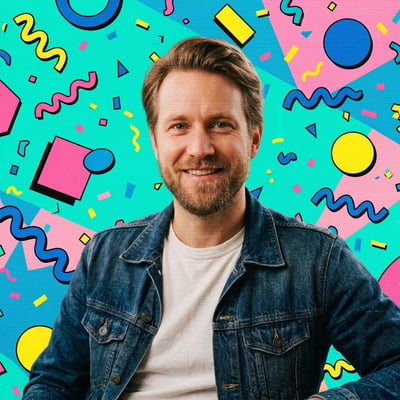 Retro-90er-Portrait zum Geburtstag – Nostalgie, die du verschenken — KI-generiertes Beispiel 12