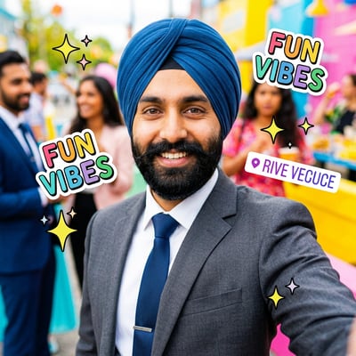 Dein Snapchat-Profilbild für Fun & Energie — KI-generiertes Beispiel 22