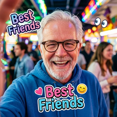 Dein Snapchat-Profilbild für Fun & Energie — KI-generiertes Beispiel 18
