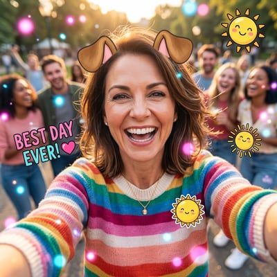 Dein Snapchat-Profilbild für Fun & Energie — KI-generiertes Beispiel 43