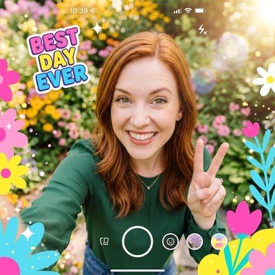 Dein Snapchat-Profilbild für Fun & Energie — KI-generiertes Beispiel 15