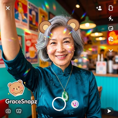 Dein Snapchat-Profilbild für Fun & Energie — KI-generiertes Beispiel 39