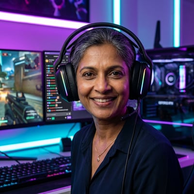 Dein Twitch-Avatar als FPS-Gamer — taktisch und sofort erkennbar — KI-generiertes Beispiel 29