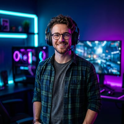 Dein Twitch-Avatar als FPS-Gamer — taktisch und sofort erkennbar — KI-generiertes Beispiel 24