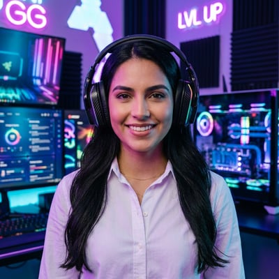 Dein Twitch-Avatar als FPS-Gamer — taktisch und sofort erkennbar — KI-generiertes Beispiel 47