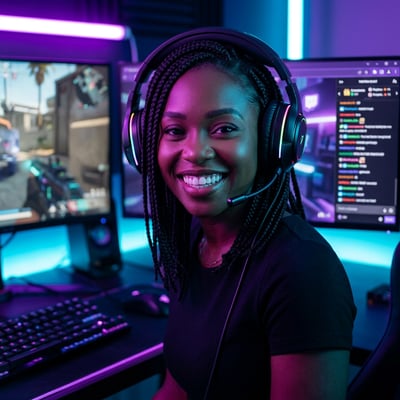 Dein Twitch-Avatar als FPS-Gamer — taktisch und sofort erkennbar — KI-generiertes Beispiel 25